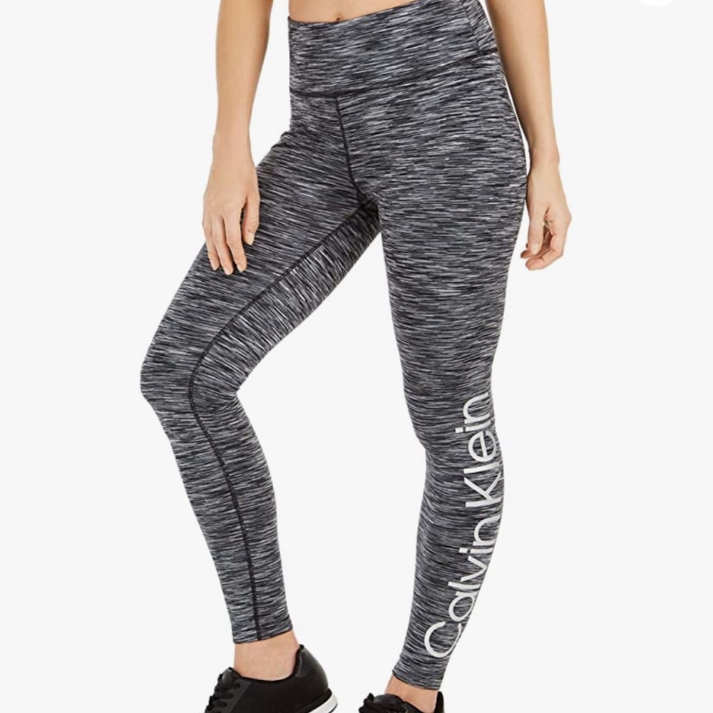 Calvin Klein Athletic Performance Leggings with Fleece lining Size Small